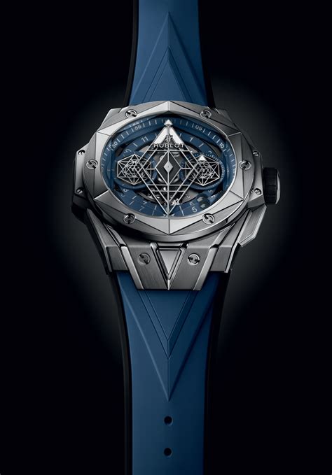 hypnotic hublot black diamond sang bleu|hublot big bang sang bleu.